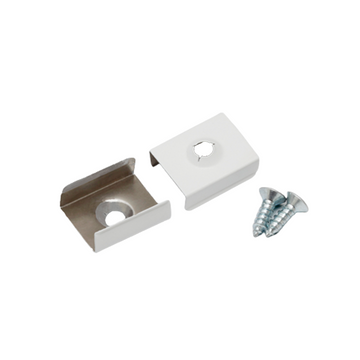 Befestigungsclip „Z“ | SMART 10MM + Einbauprofil SMART 10MM | WEISS | 20 STÜCK
