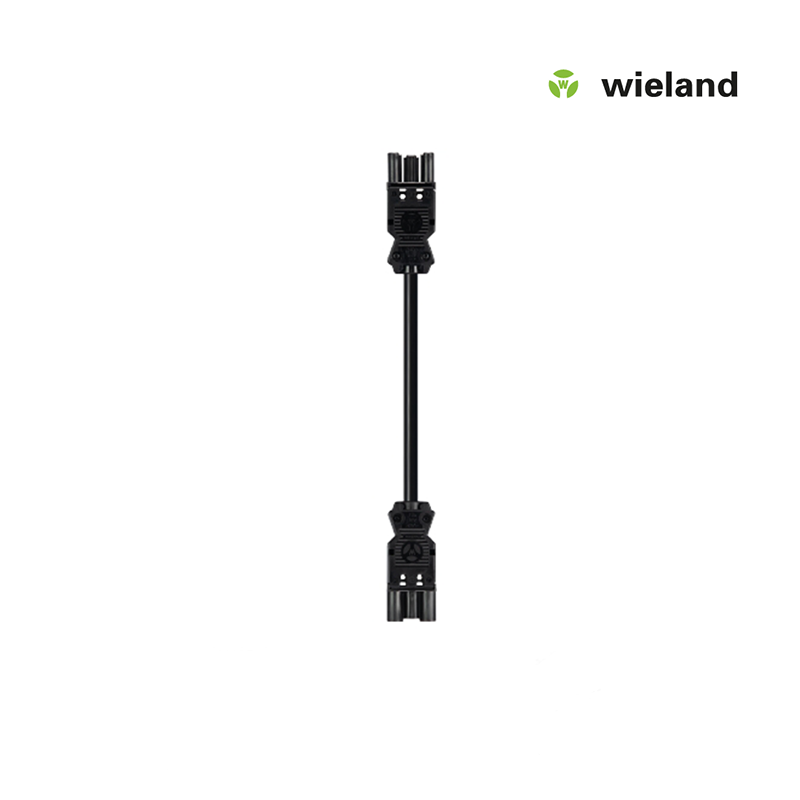 Wieland GST18I3 Verbindungskabel 1,5 MM² 2 Meter schwarz