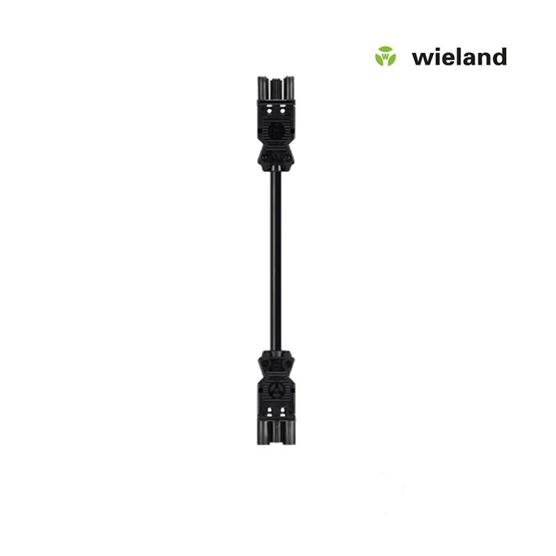 Wieland GST18I3 Verbindungskabel 1,5 MM² 3 Meter schwarz