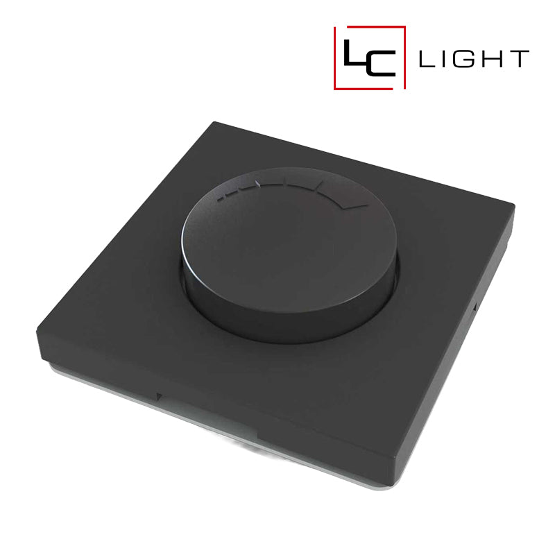 LC-LIGHT | DIMMER | 5-120W | SCHWARZ