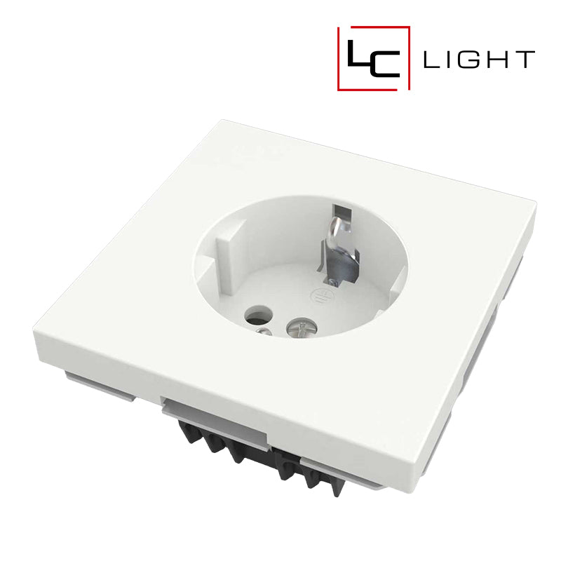 LC-LIGHT | WANDSTECKDOSE | RA | WEISS