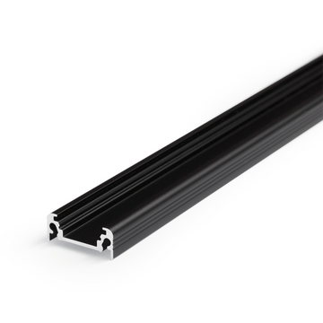 PROFIEL SURFACE | ZWART | 14MM | 2M
