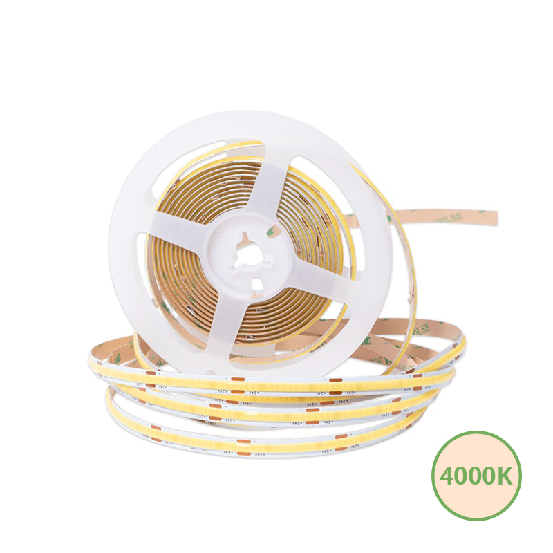 COB-LED-STREIFEN | FREI ZUSCHNEIDBAR | 24V | IP20 | 5M | 10W/M | 4000K