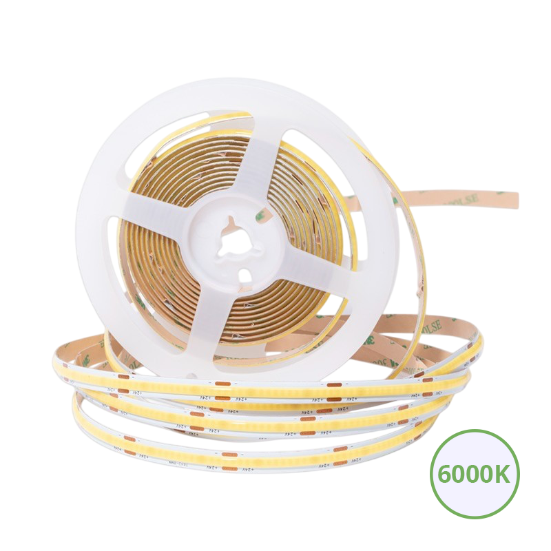 COB-LED-Streifen | 24V | IP20 | 10M | 10W/M | 6000K