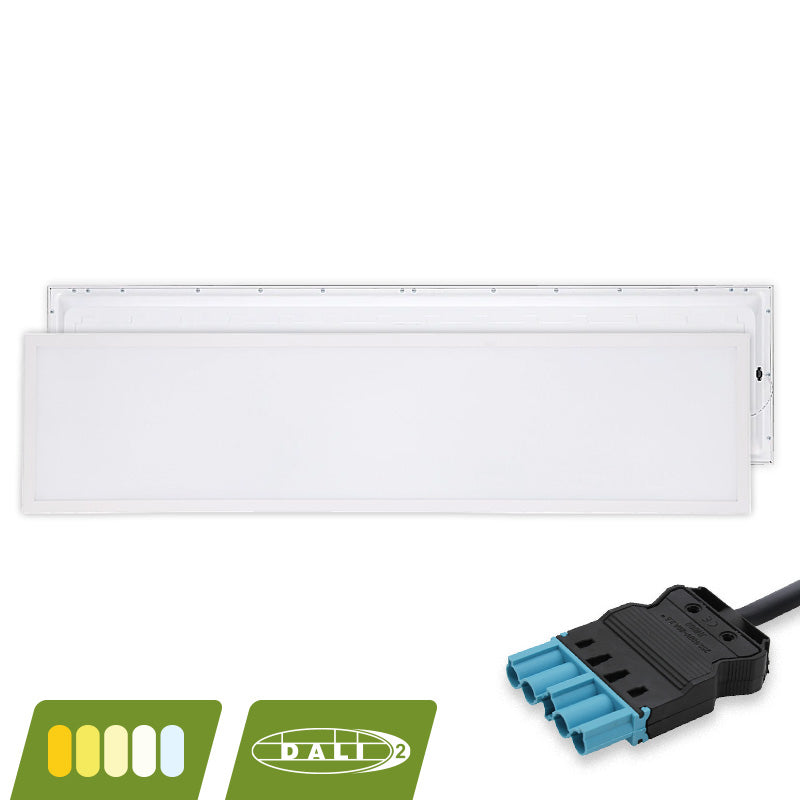 BACK-LIT LED PANEEL | CUPID | 120X30CM | 30W | DALI | CCT-SWITCH | MET 5-SWP SNOER