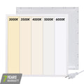 BACK-LIT LED PANEEL | CUPID | 60X60CM | 25W | CCT-SWITCH | MET EUROSNOER