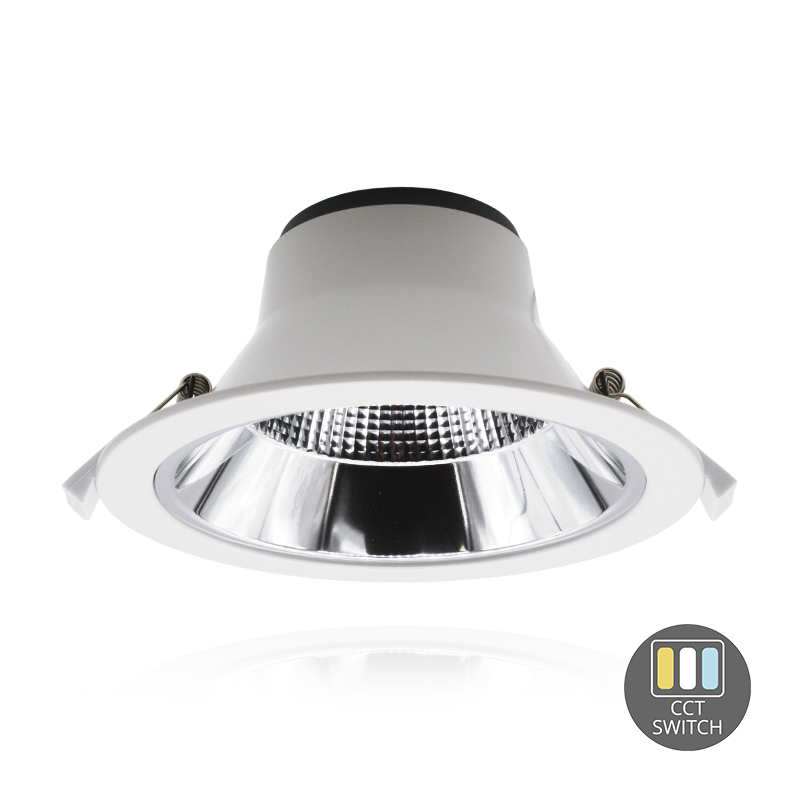 led downlighter met cct switch 145mm