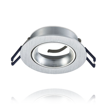 inbouw armatuur zilver gu10 kantelbaar