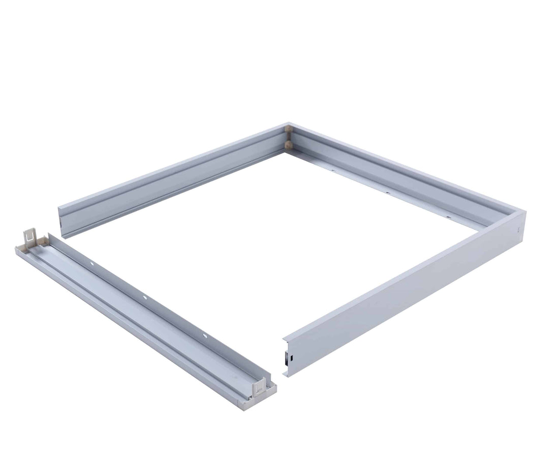 Aufbaurahmen | 60x60 | für Edgelit-Panel | Klicksystem