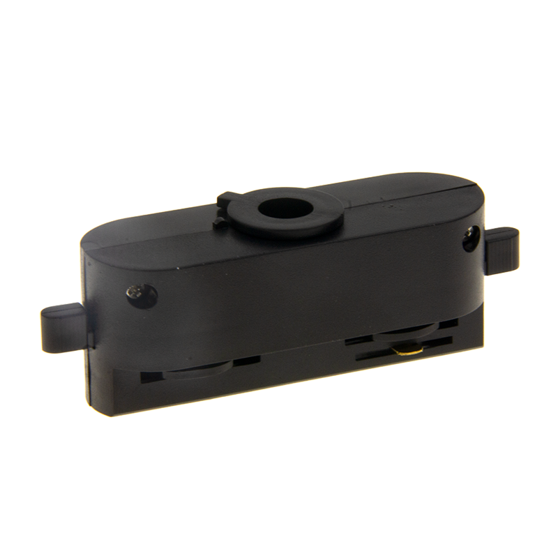 1-PHASEN-SCHIENENADAPTER SCHWARZ