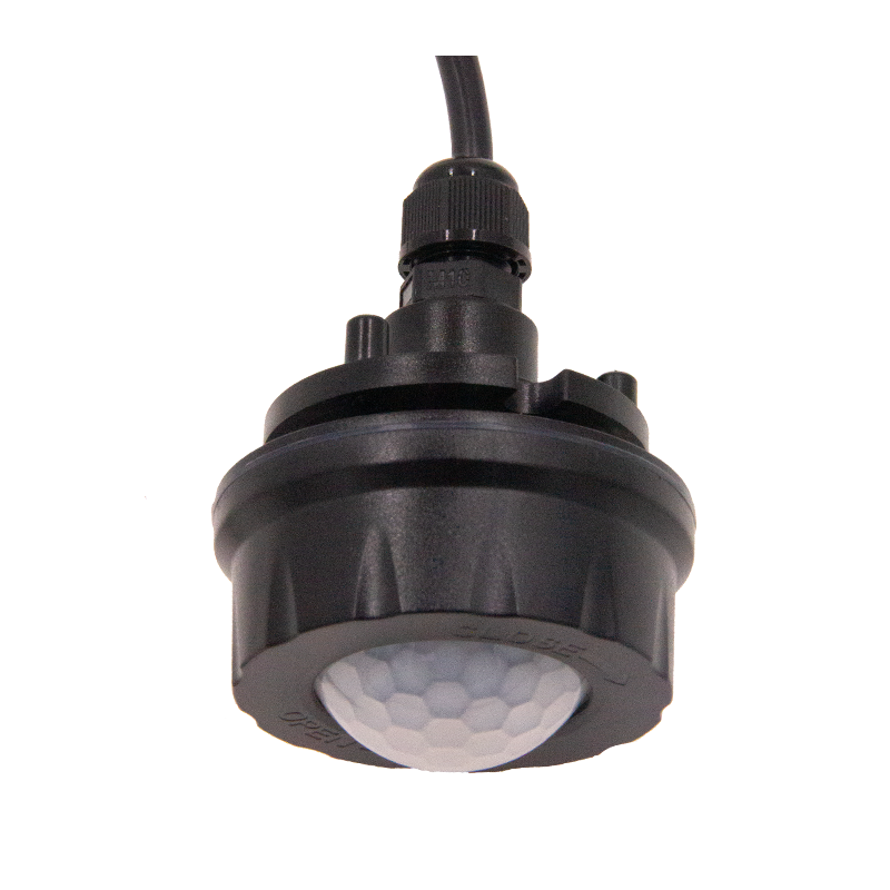 HAISEN ZUM EINSCHRAUBEN | PIR-/TAGESLICHTSENSOR | SCHWARZ
