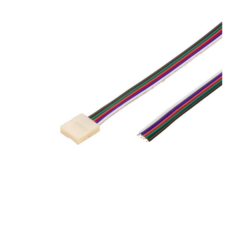 LEDSTRIPVERBINDER | STRIP ZU STROMVERSORGUNG | 5-POLIG | 10 MM | IP20