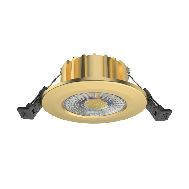 LED-EINBAUSPOT | 6W | Ø75mm | DIMMBAR | CCT-SCHALTER | IP65 | GOLD