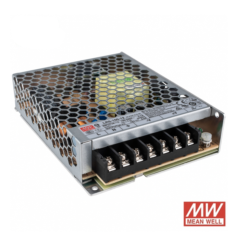 12V | MEANWELL-TREIBER | IP20 | 100W