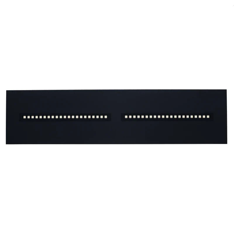 811570 | LED LOUVRE PANEEL | KASTRA | 120X30CM | 36W | CCT-SWITCH | ZWART