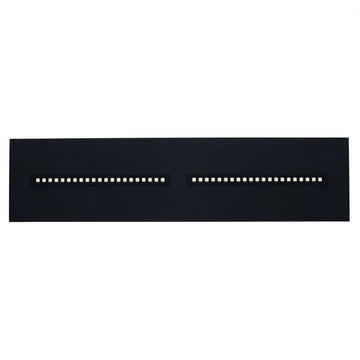 811570 | LED LOUVRE PANEEL | KASTRA | 120X30CM | 36W | CCT-SWITCH | ZWART