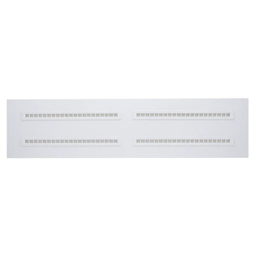 811594 | LED LOUVRE PANEEL | NOVA | 120X30CM | 36W | CCT-SWITCH | WIT