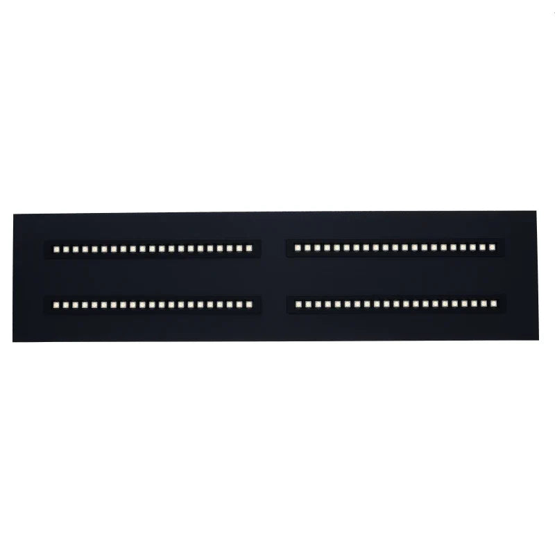 811617 | LED LOUVRE PANEEL | NOVA | 120X30CM | 36W | CCT-SWITCH | ZWART