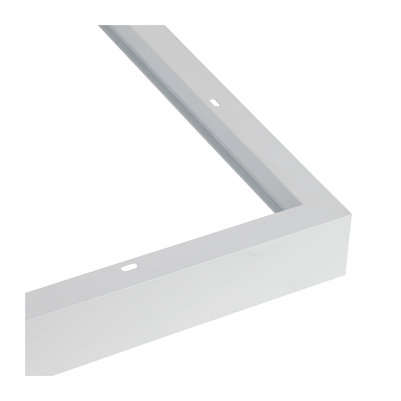 Aufbau-Clickframe | 120X30 | Weiß | Back- und Side-Lit