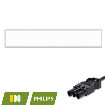 BACK-LIT LED PANEEL | PONTUS | 150X30CM | 30W | CCT-SWITCH | MET 3-SWP SNOER