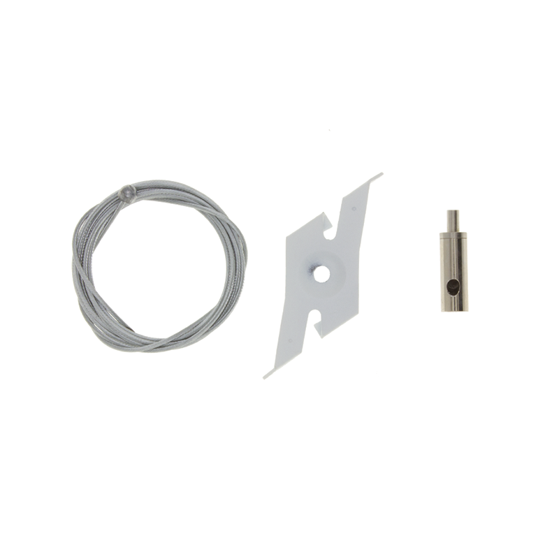 PENDELSET CLIP | 2 METER | WEISS | FÜR 3-PHASEN-SCHIENEN