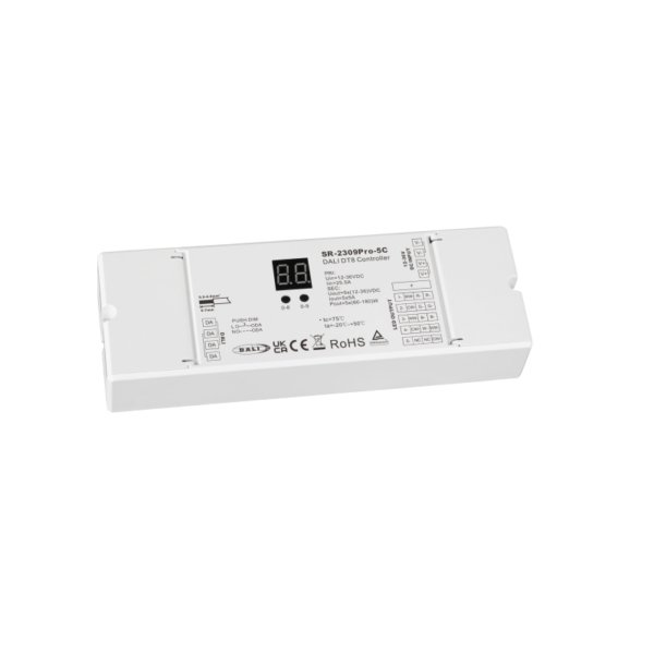 SUNRICHER | DALI-TRIAC-Dimmer | 5 Kanäle