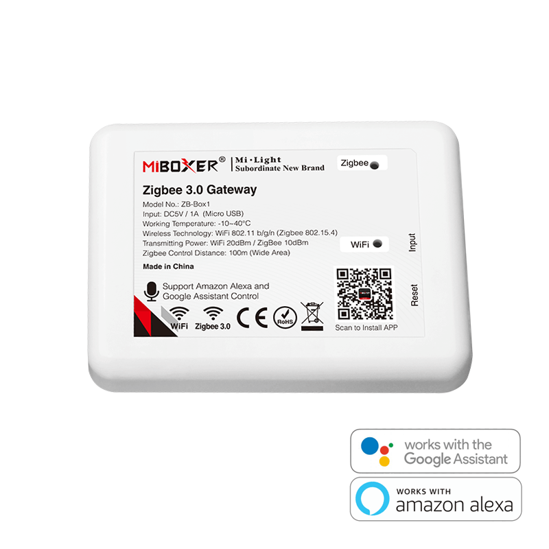 MiBoxer Zigbee 3.0 Gateway