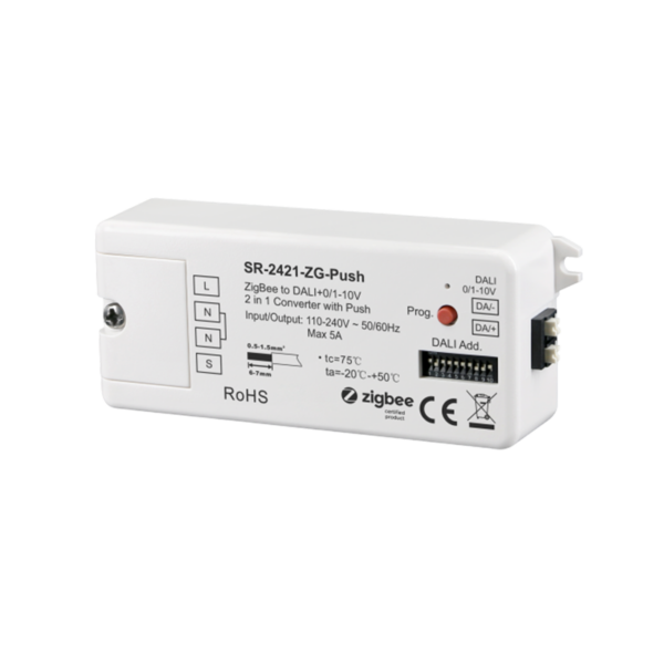 SUNRICHER | Zigbee-zu-DALI- und 0-10-V-Modul