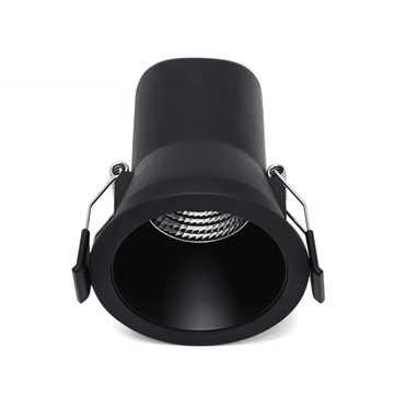 LED INBOUWSPOT | 6W | Ø79mm | DIMBAAR | VERDIEPT | ZWART