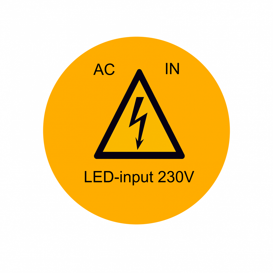 Etiketten | LED-Eingang | 230 V